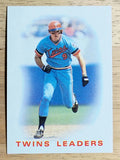 1986 Topps #786 Twins Leaders/Mickey Hatcher