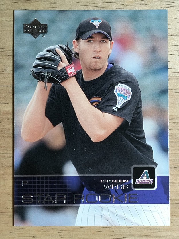 2003 Upper Deck #503 Brandon Webb SR RC