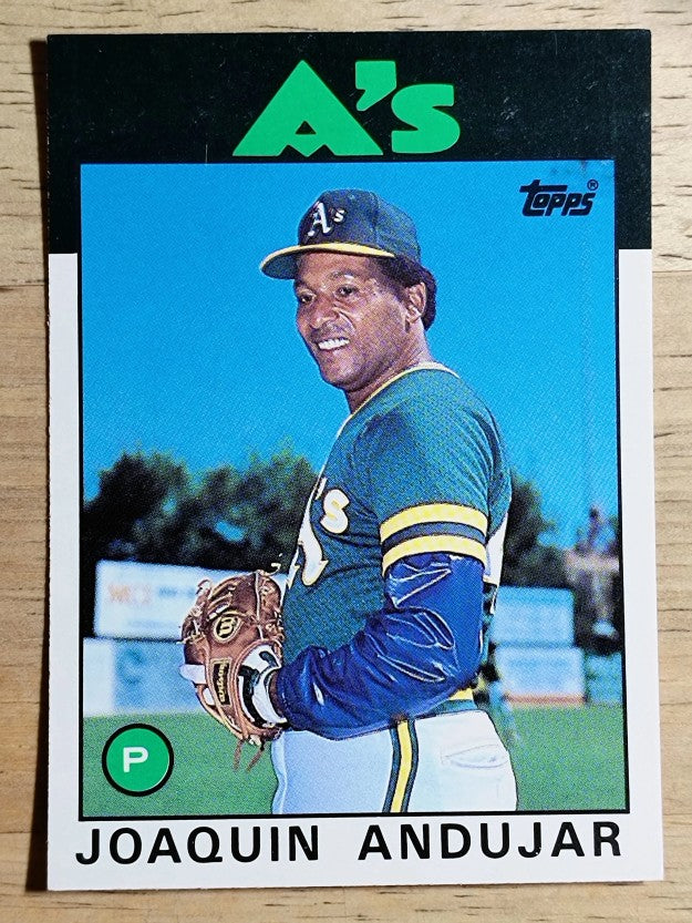 1986 Topps Traded #3T Joaquin Andujar