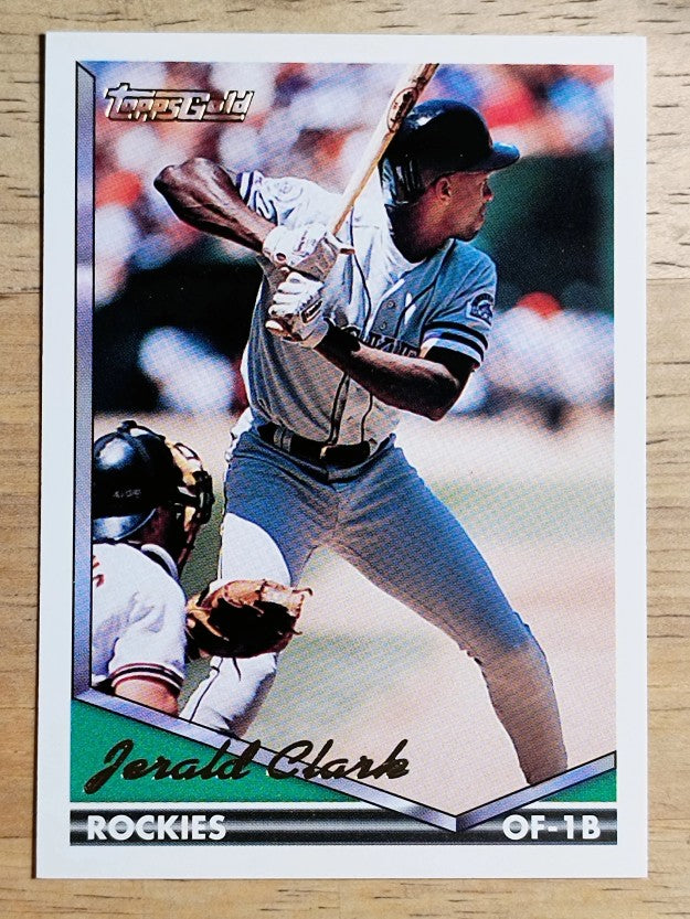 1994 Topps Gold #77 Jerald Clark