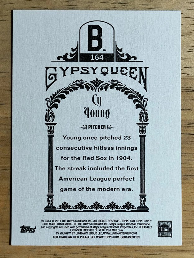 2011 Topps Gypsy Queen #164 Cy Young