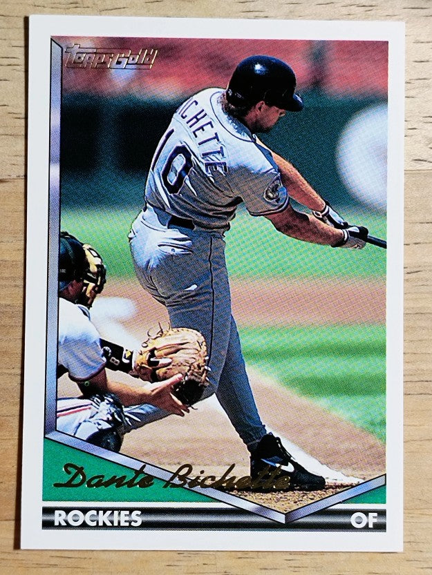 1994 Topps Gold #468 Dante Bichette