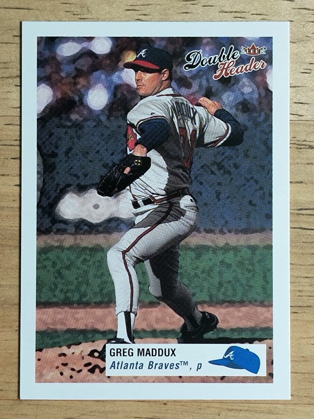 2003 Fleer Double Header #31 Greg Maddux
