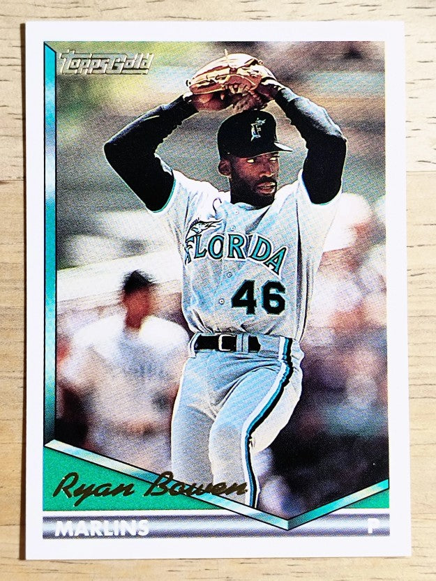 1994 Topps Gold #494 Ryan Bowen