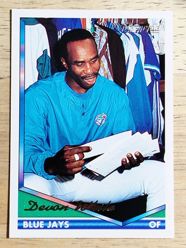 1994 Topps Gold #511 Devon White