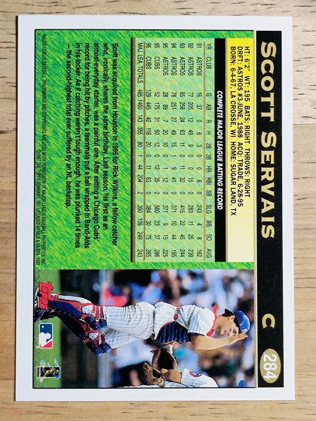 1997 Topps #284 Scott Servais