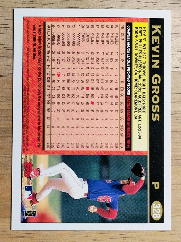 1997 Topps #328 Kevin Gross