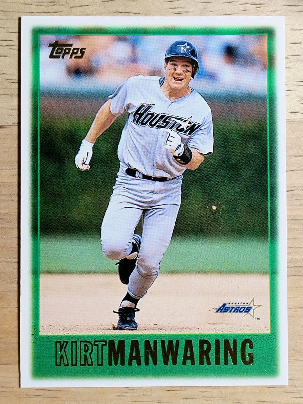 1997 Topps #364 Kirt Manwaring