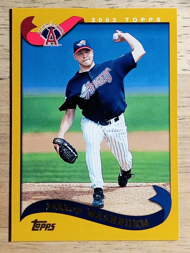 2002 Topps #382 Jarrod Washburn