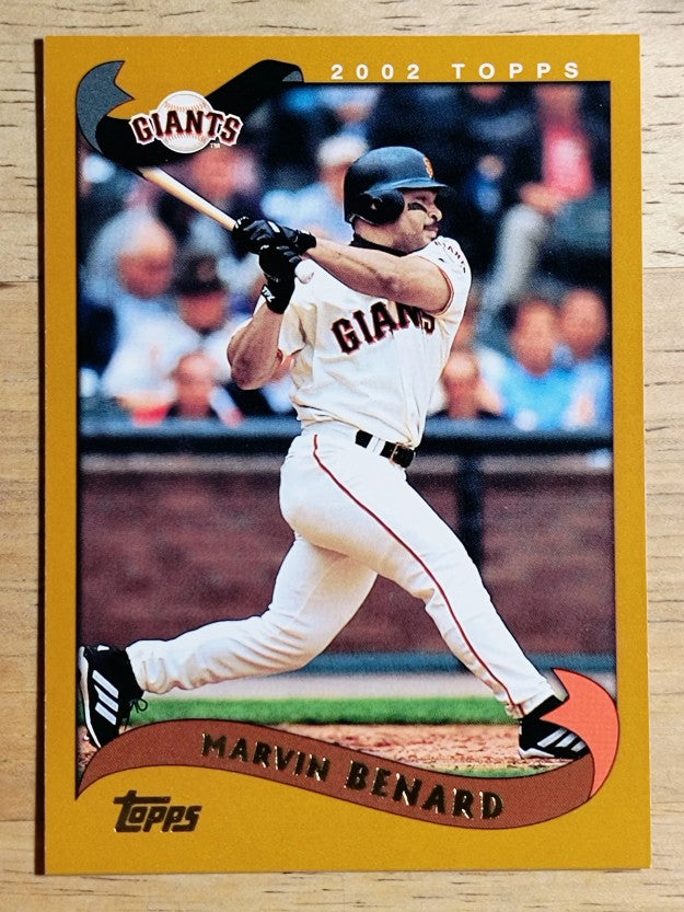2002 Topps #386 Marvin Benard