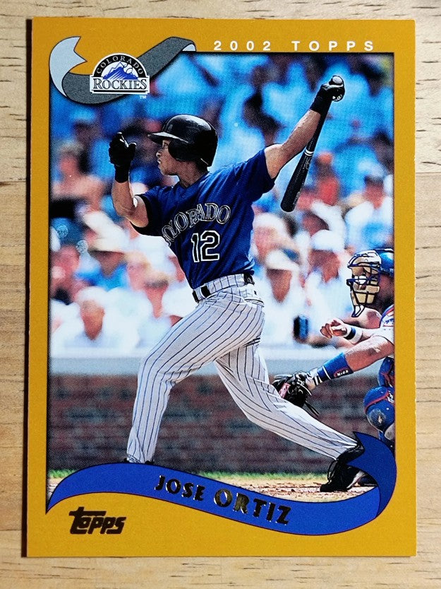 2002 Topps #398 Jose Ortiz