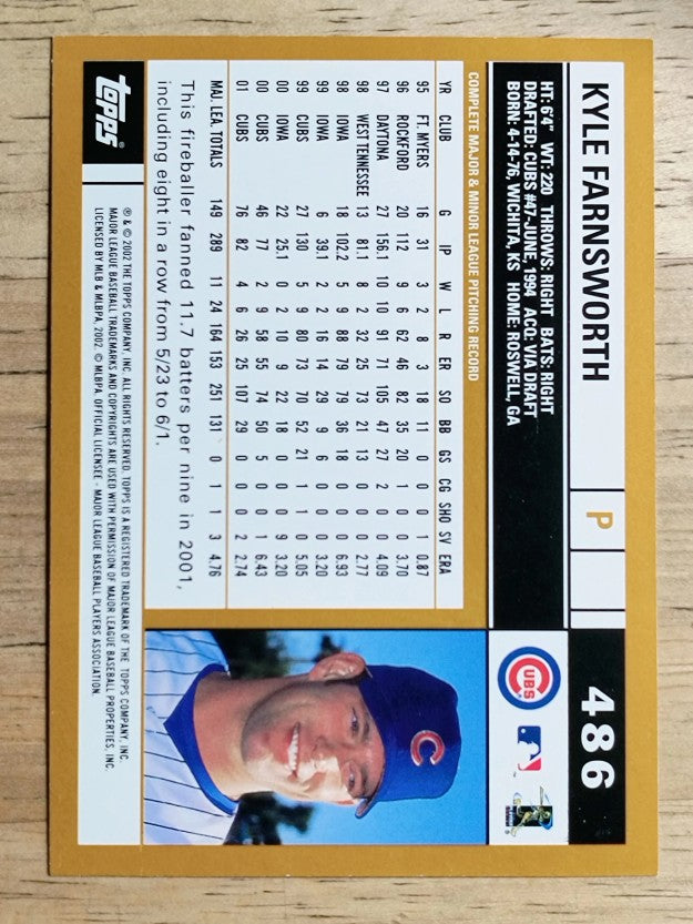 2002 Topps #486 Kyle Farnsworth