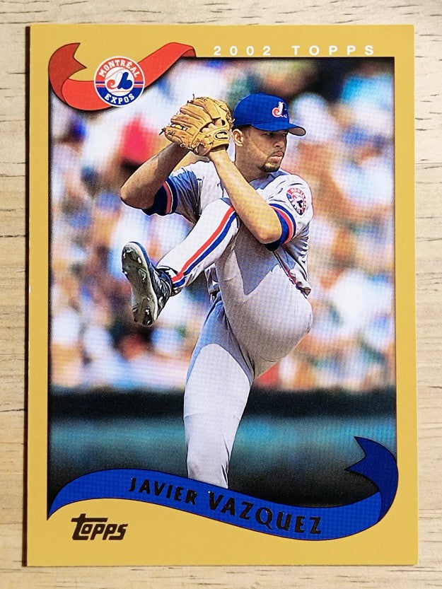2002 Topps #504 Javier Vazquez