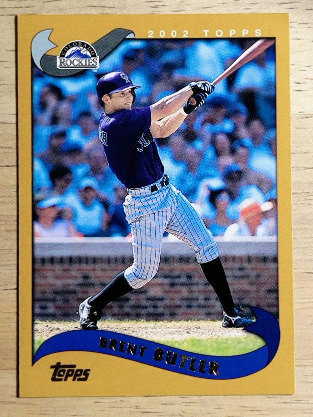 2002 Topps #538 Brent Butler