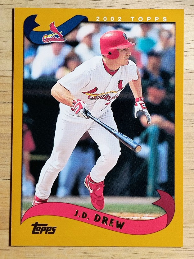 2002 Topps #575 J.D. Drew
