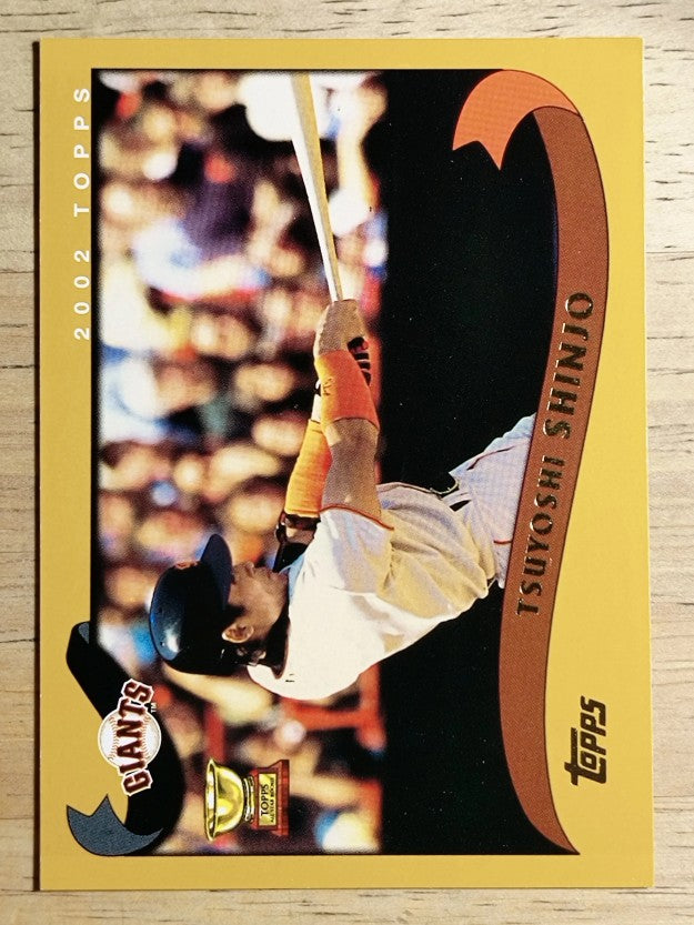 2002 Topps #605 Tsuyoshi Shinjo