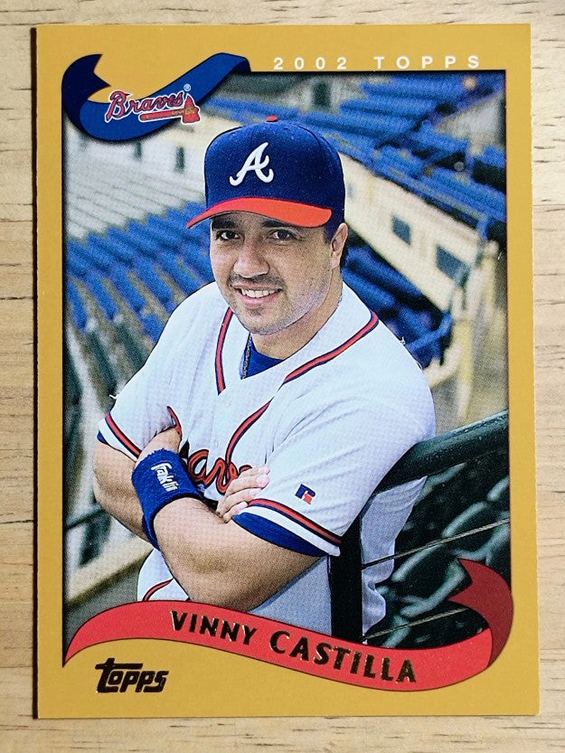2002 Topps #617 Vinny Castilla