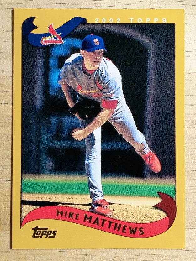 2002 Topps #627 Mike Matthews