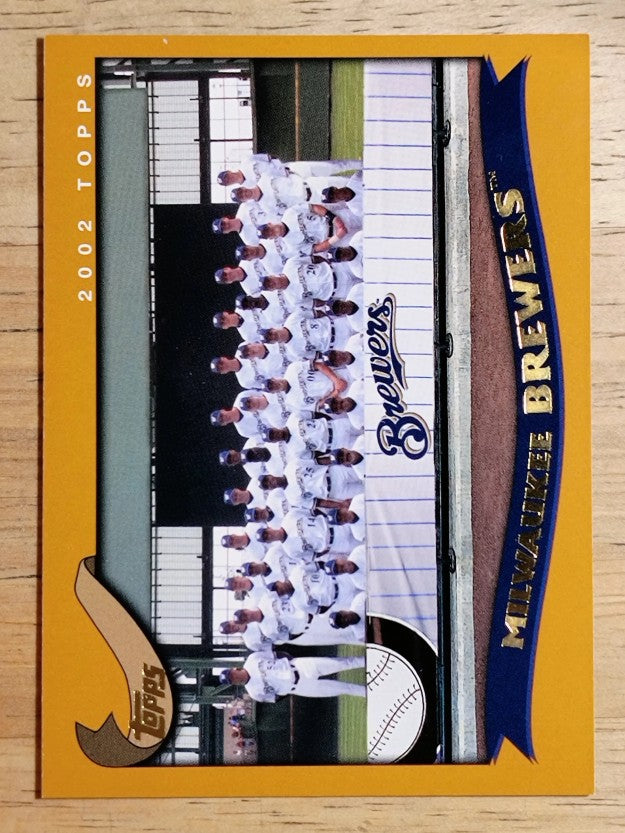 2002 Topps #656 Milwaukee Brewers TC