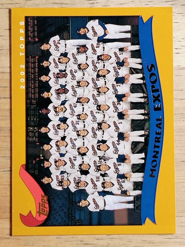 2002 Topps #658 Montreal Expos TC