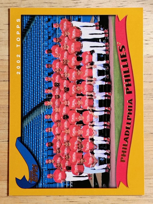 2002 Topps #662 Philadelphia Phillies TC