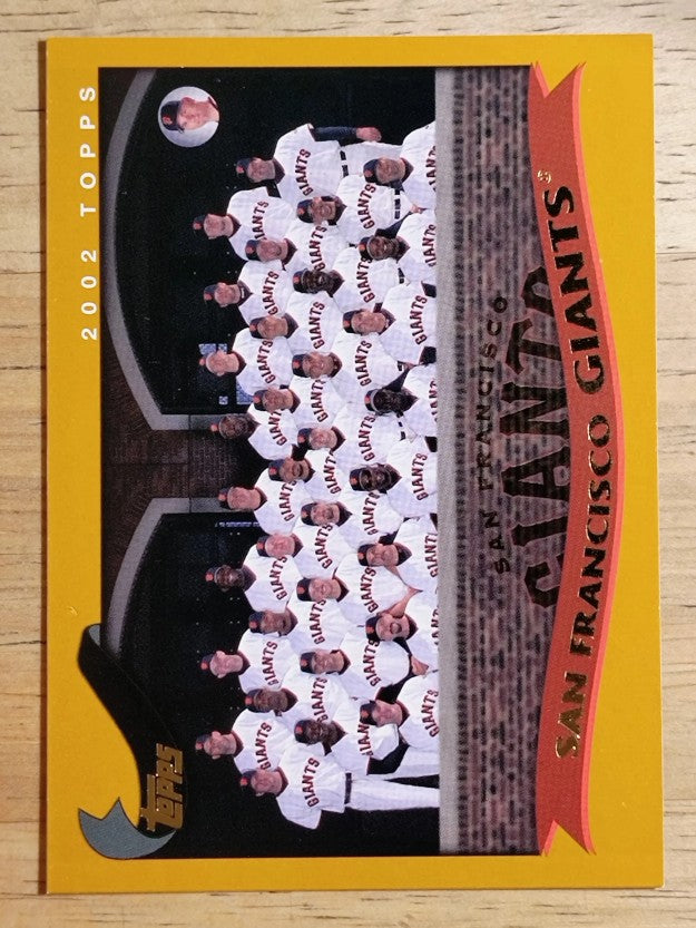 2002 Topps #665 San Francisco Giants TC