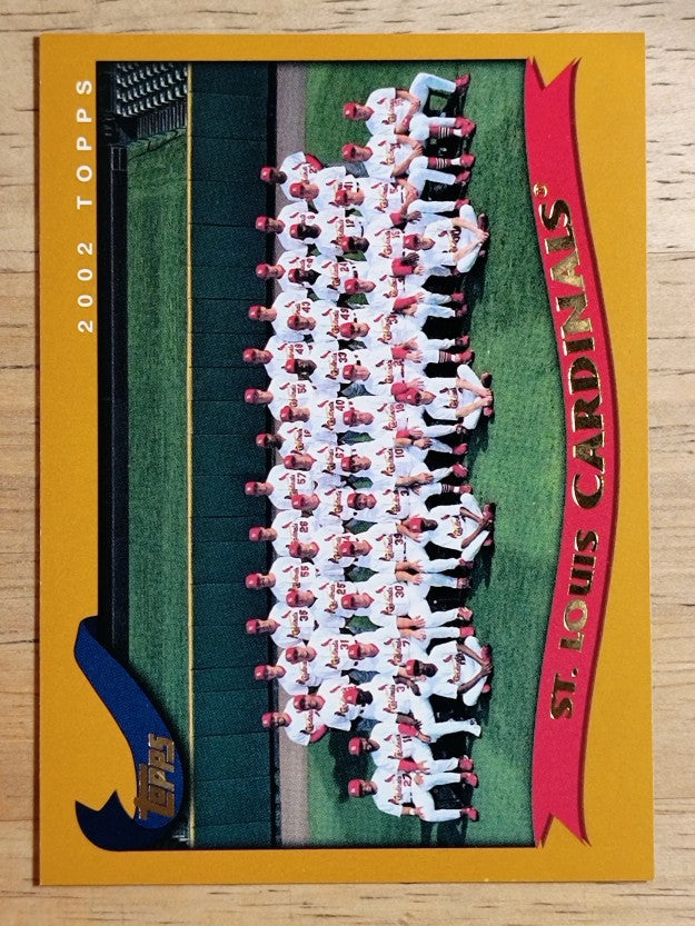 2002 Topps #667 St. Louis Cardinals TC