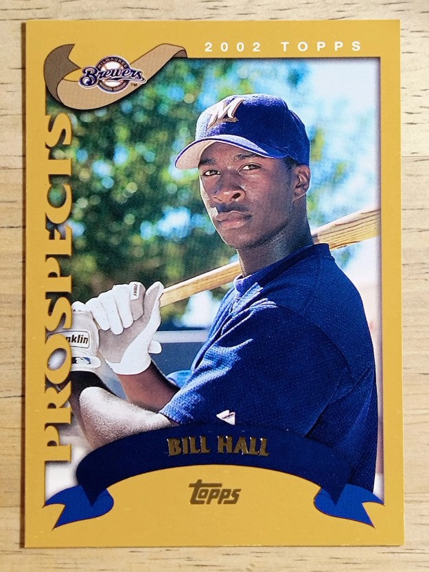 2002 Topps #676 Bill Hall PROS