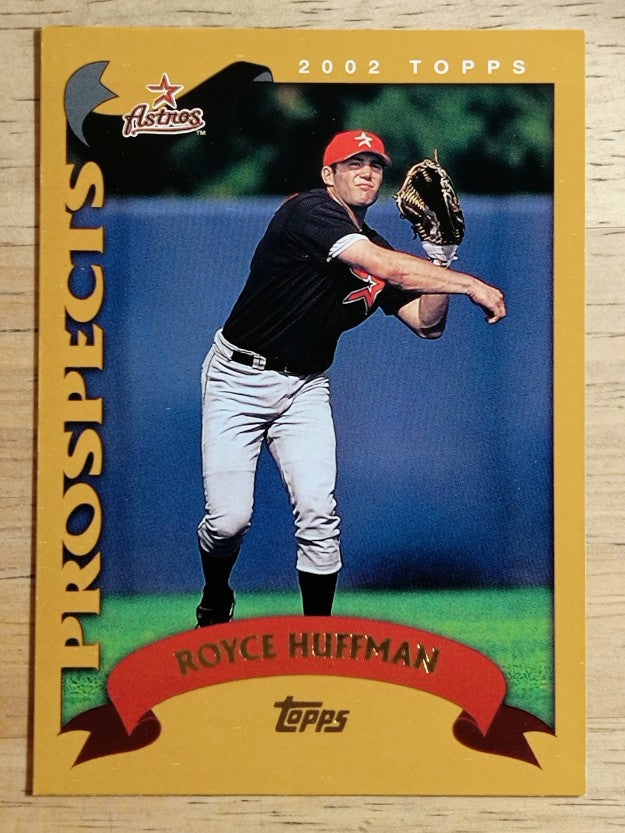 2002 Topps #678 Royce Huffman PROS RC
