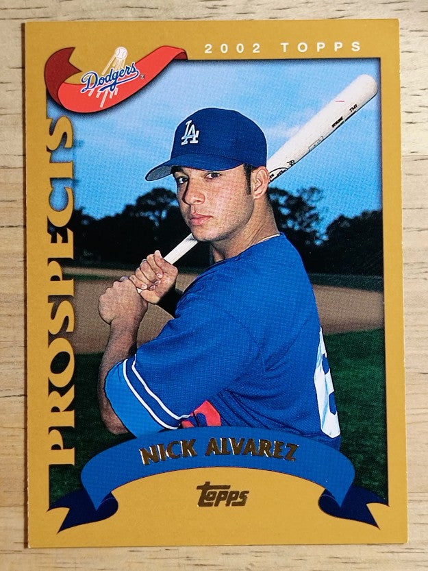 2002 Topps #681 Nick Alvarez PROS RC
