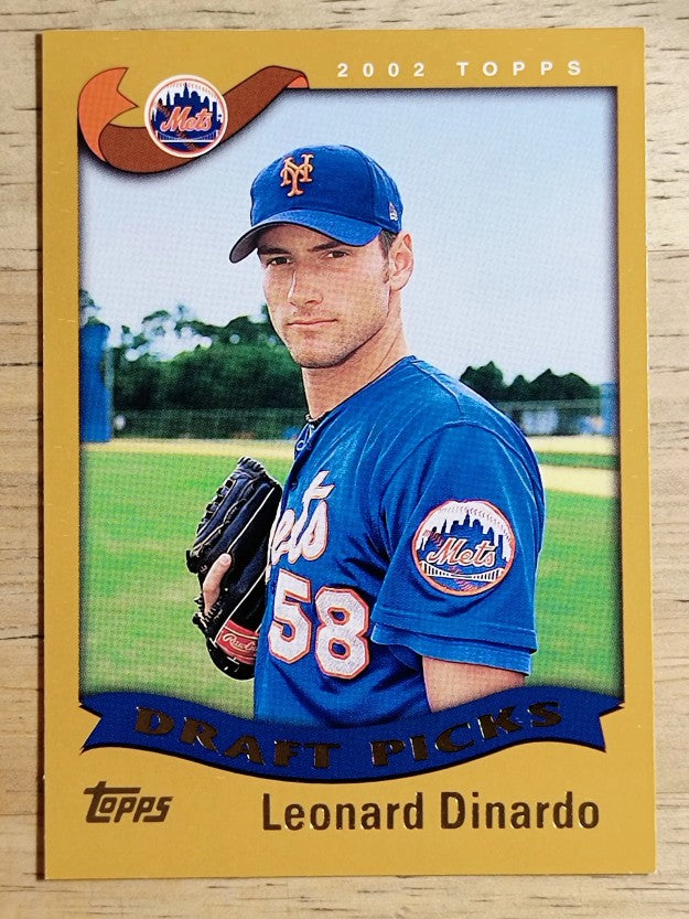 2002 Topps #691 Len Dinardo DP RC