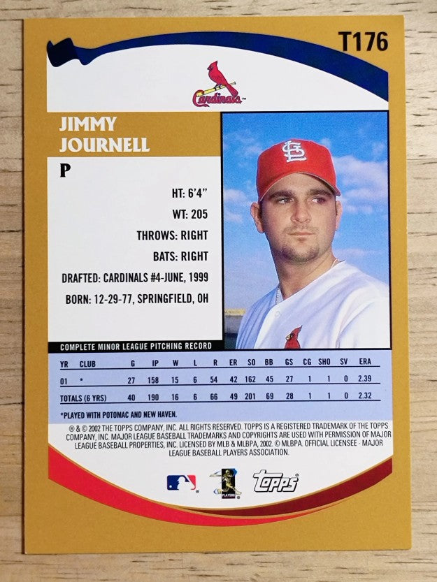 2002 Topps Traded #T176 Jimmy Journell