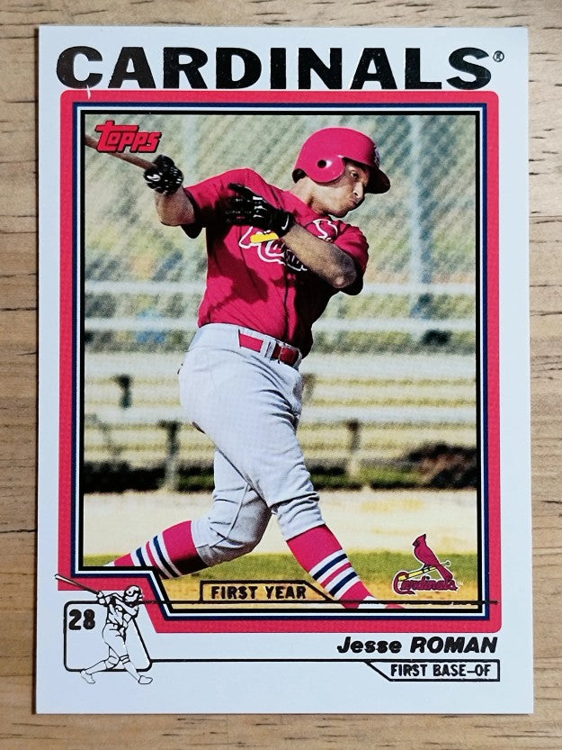 2004 Topps #307 Jesse Roman FY RC