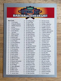 2004 Topps Opening Day #165 Checklist