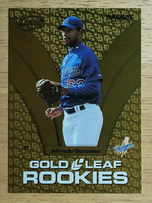 2004 Leaf Gold Rookies #9 Alfredo Gonzalez