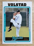 2005 Topps Factory Set Draft Picks Bonus #3 Chris Volstad (EXMT)