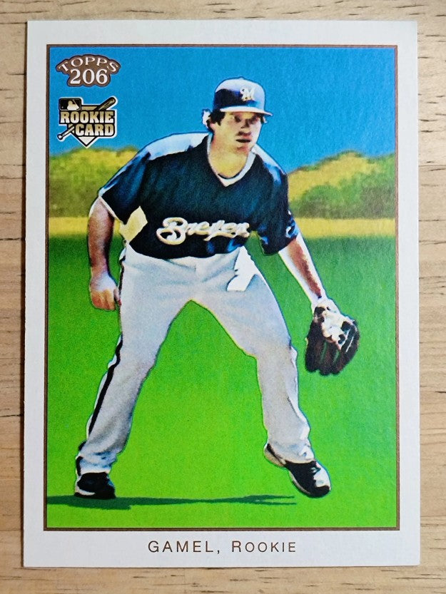 2009 Topps 206 #158 Mat Gamel RC