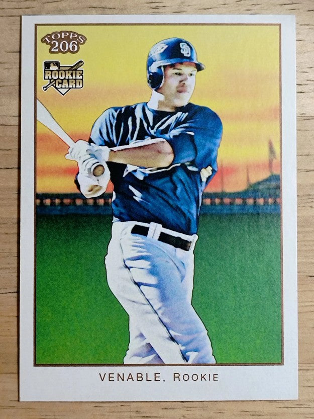 2009 Topps 206 #228 Will Venable RC