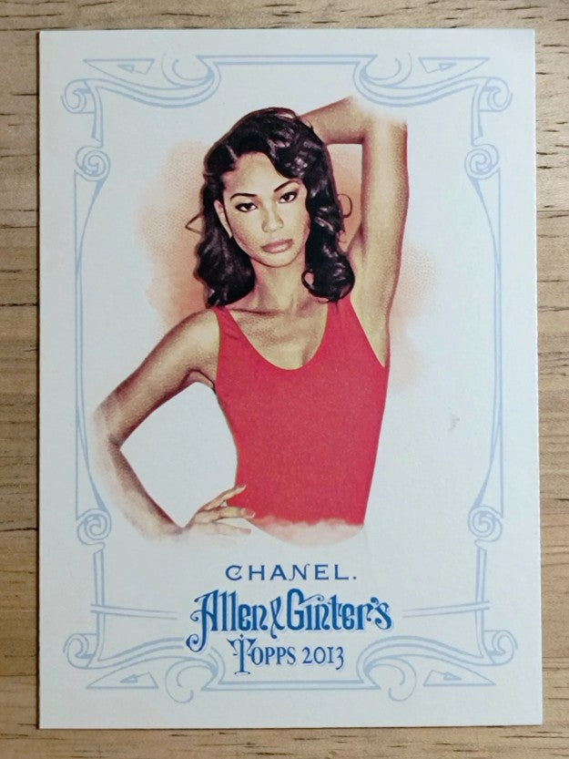 2013 Topps Allen and Ginter #6 Chanel Iman