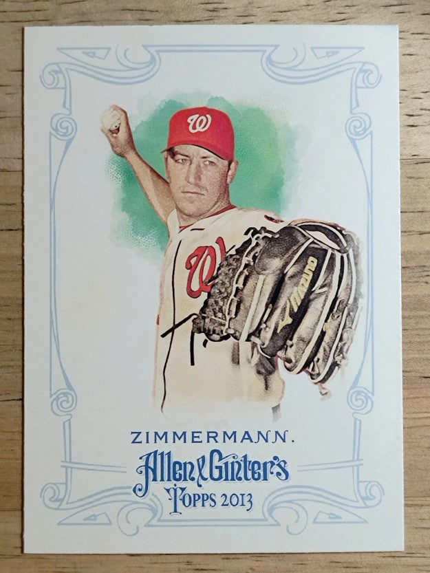2013 Topps Allen and Ginter #29 Jordan Zimmermann