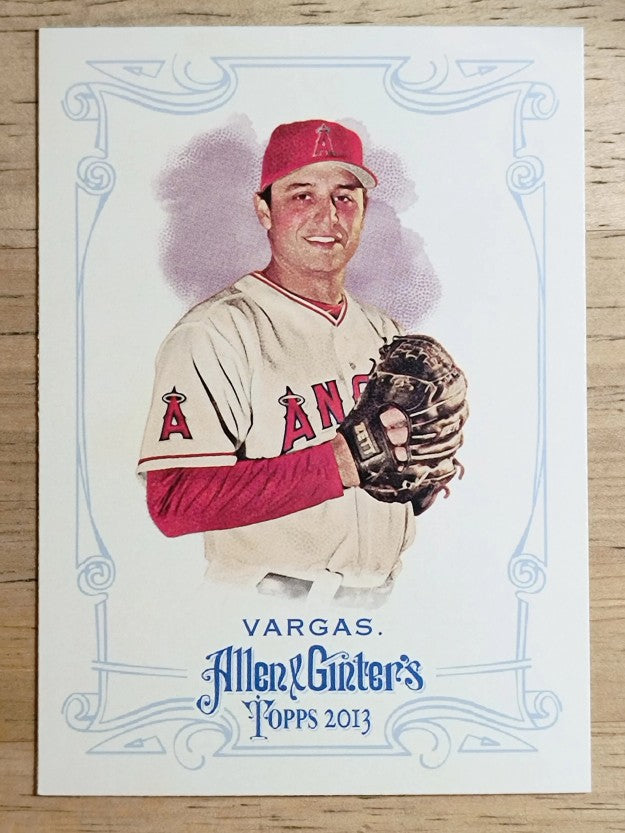 2013 Topps Allen and Ginter #84 Jason Vargas