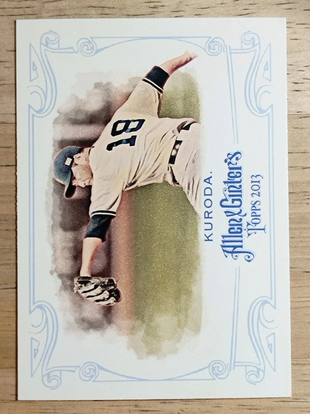 2013 Topps Allen and Ginter #121 Hiroki Kuroda