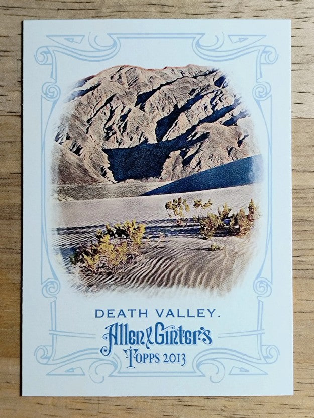 2013 Topps Allen and Ginter #234 Death Valley