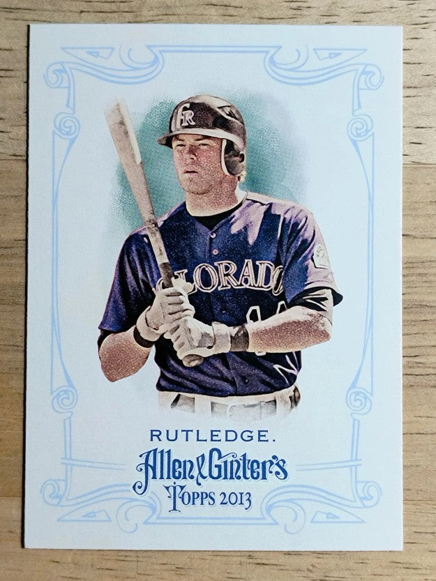 2013 Topps Allen and Ginter #313 Josh Rutledge SP