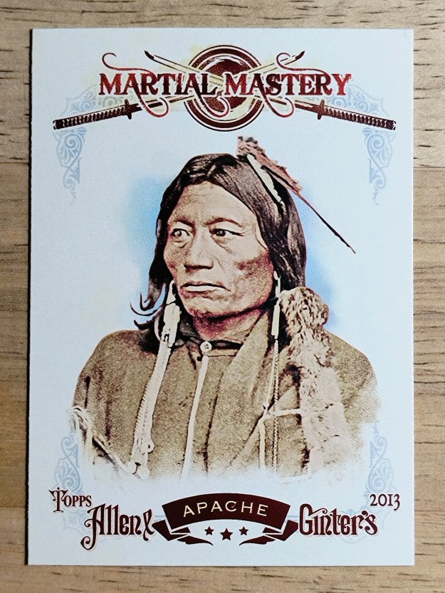 2013 Topps Allen and Ginter Martial Mastery #AP Apache