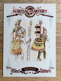 2013 Topps Allen and Ginter Martial Mastery #AZ Aztecs