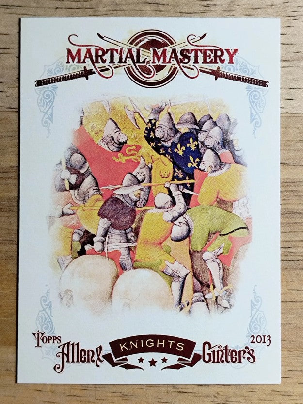 2013 Topps Allen and Ginter Martial Mastery #KN Knights