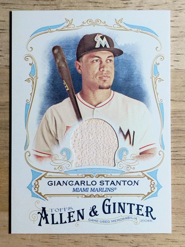 2016 Topps Allen and Ginter Relics #FSRAGS Giancarlo Stanton A