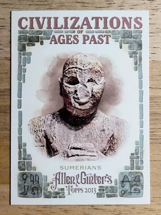 2013 Topps Allen and Ginter Civilizations of Ages Past #SU Sumerians