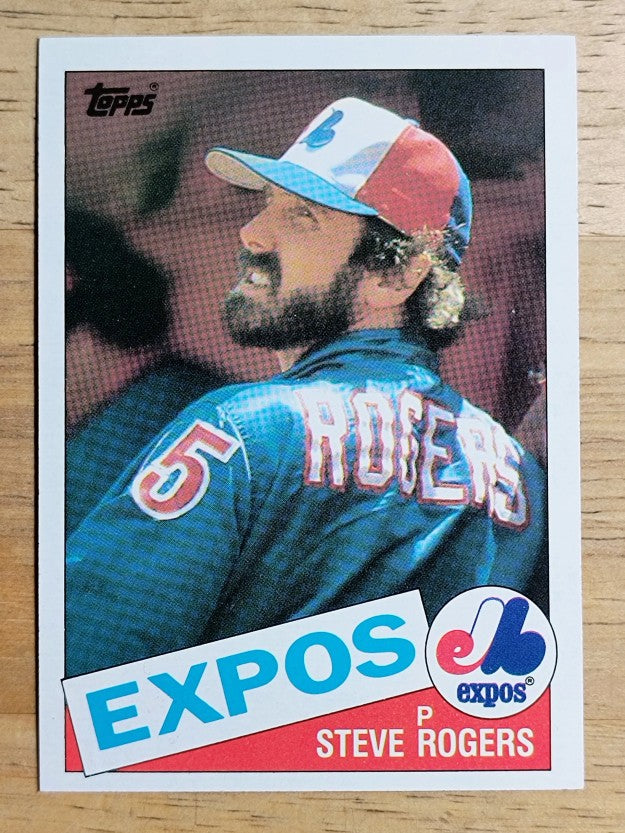 1985 Topps #205 Steve Rogers